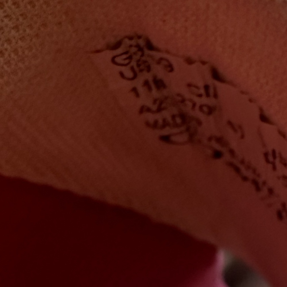 Coach Women's Pink and Cream Sandals - Picture 4 of 5